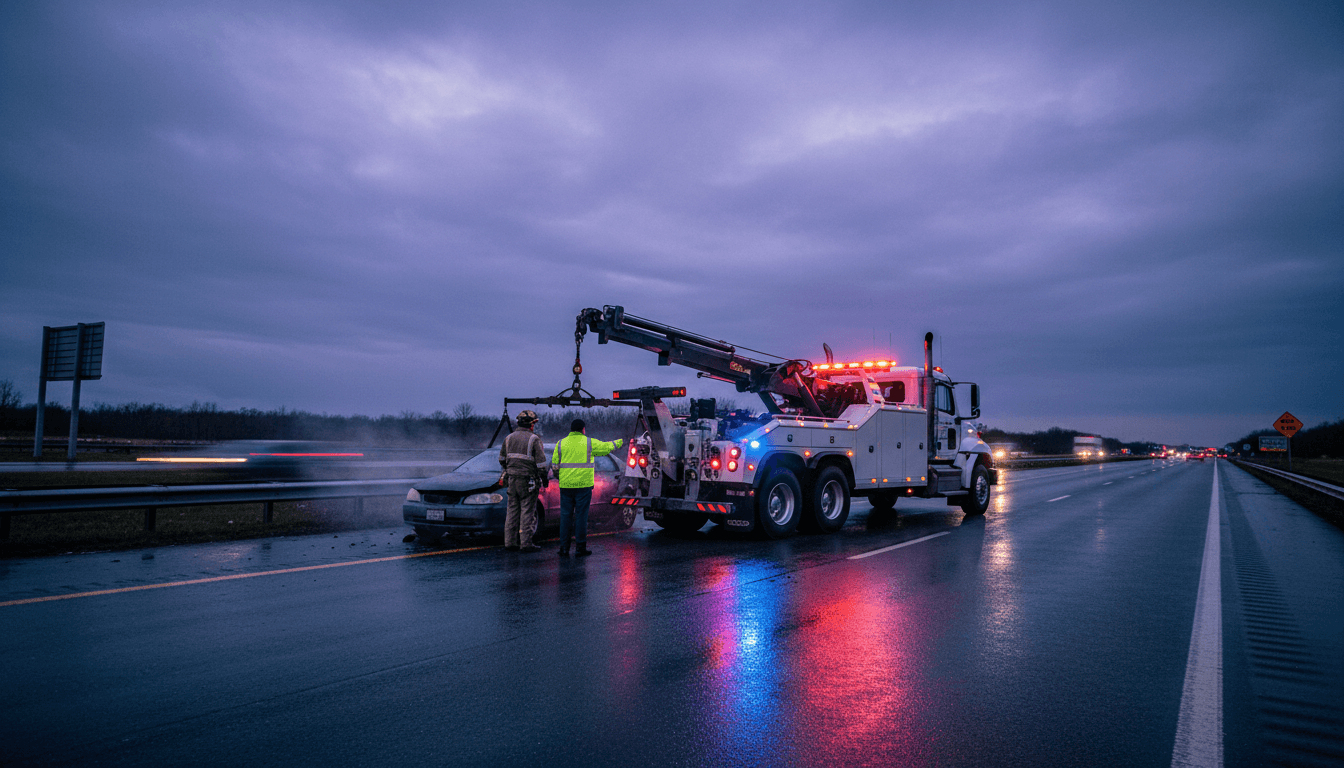Emergency Snow Removal During Heavy Snowfall